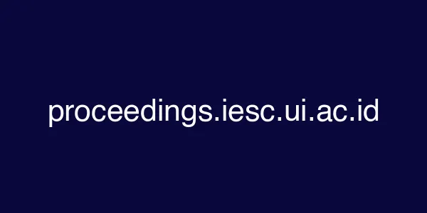 proceedings.iesc.ui.ac.id