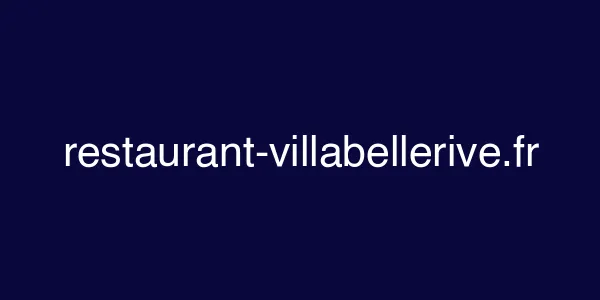 restaurant-villabellerive.fr
