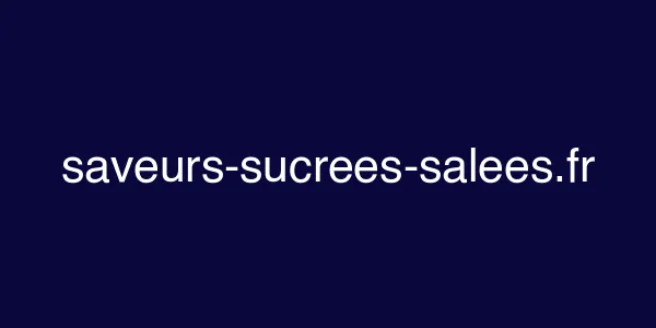 saveurs-sucrees-salees.fr