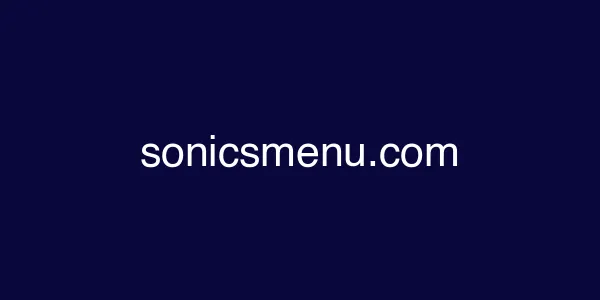 sonicsmenu.com