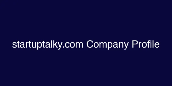 startuptalky.com Company Profile