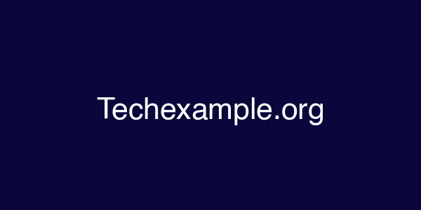 Techexample.org