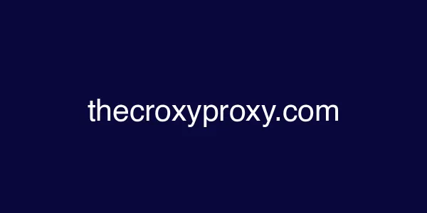 thecroxyproxy.com