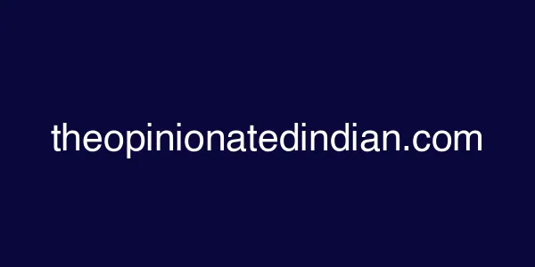theopinionatedindian.com