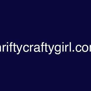 thriftycraftygirl.com