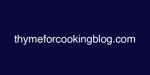 thymeforcookingblog.com