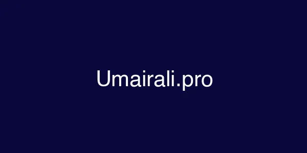 Umairali.pro