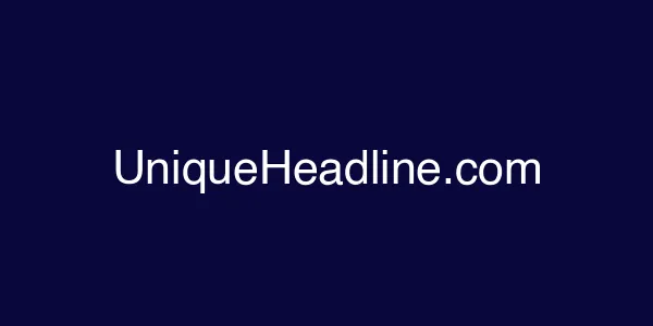 UniqueHeadline.com