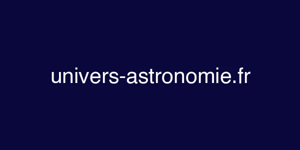 univers-astronomie.fr