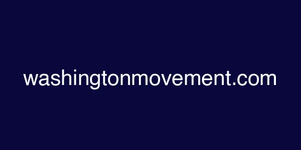 washingtonmovement.com