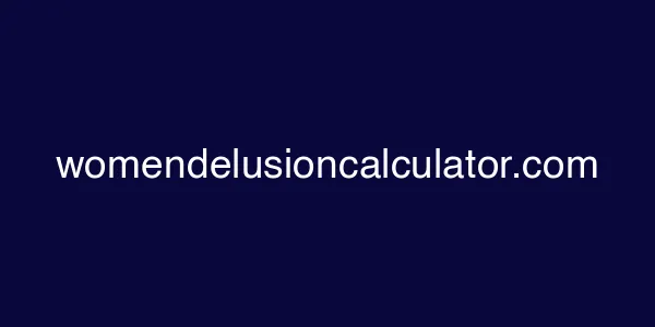 womendelusioncalculator.com