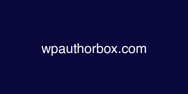 wpauthorbox.com