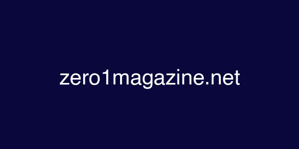 zero1magazine.net
